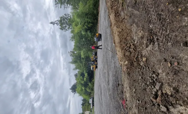 Création d'une carrière à cheval , Soissons, SANTOS Rénovation