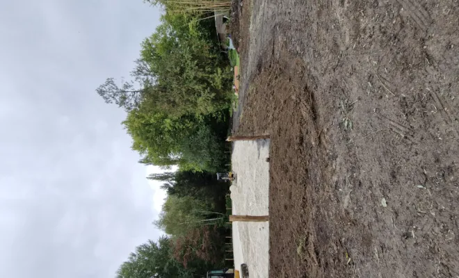 Création d'une carrière à cheval , Soissons, SANTOS Rénovation