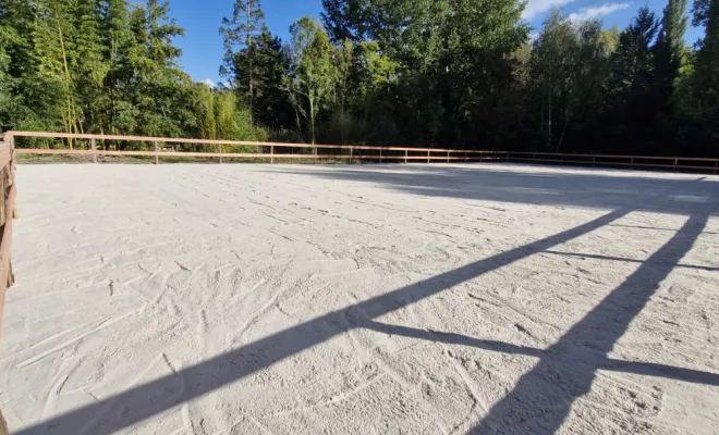 Création d'une carrière à cheval , Soissons, SANTOS Rénovation